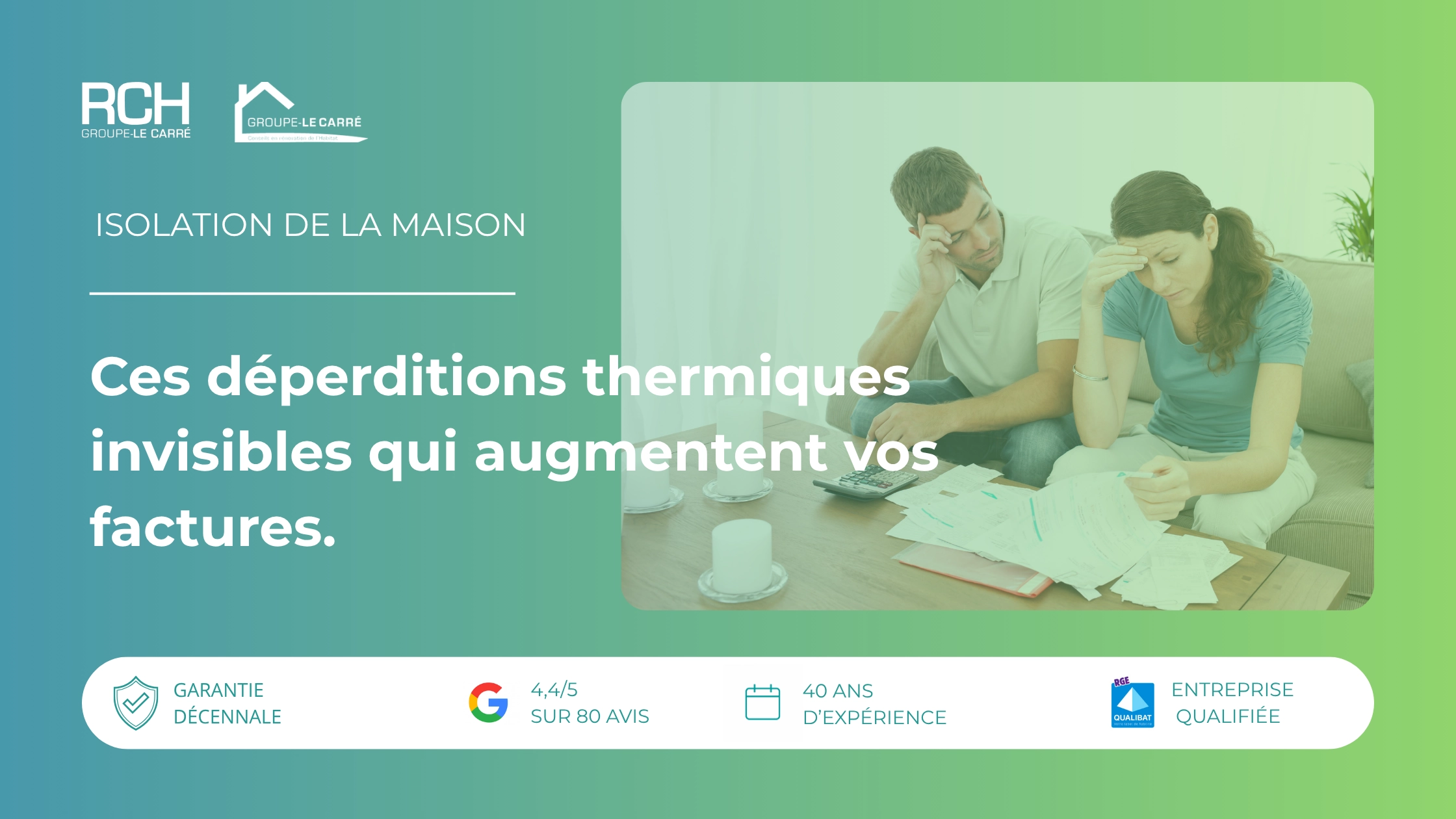 Isolation : ces déperditions thermiques invisibles qui augmentent vos factures