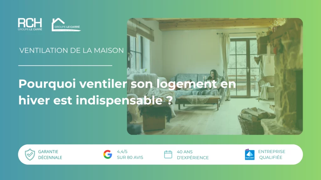 Ventilation de maison en hiver à Nevers dans la Nièvre : intérieur chaleureux illustrant l’importance d’une bonne ventilation pour limiter l’humidité et améliorer le confort thermique du logement.