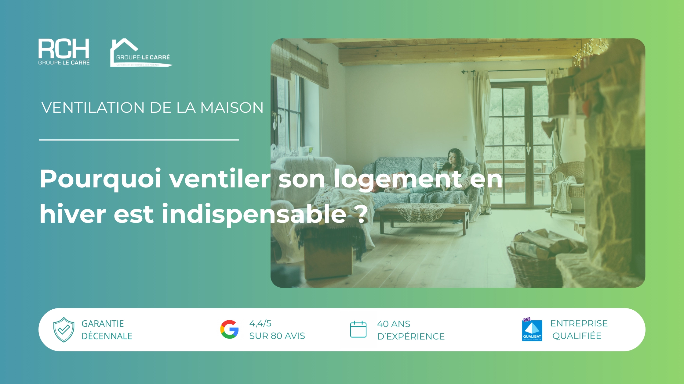Pourquoi ventiler son logement en hiver est indispensable ?